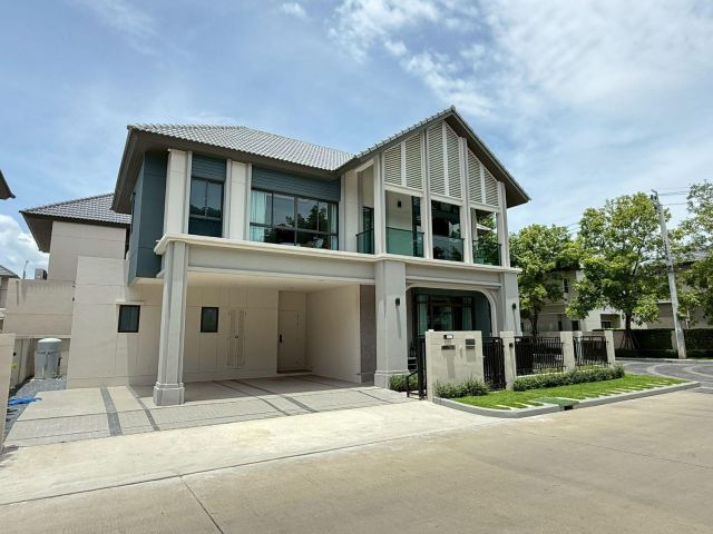 ขายบ้านตัวอย่าง พร้อมเฟอร์นิเจอร์ทุกชิ้น บางกอกบูเลอวาร์ด เวสต์เกต Bangkok Boulevard Wesgate เเบบบ้าน Marseille พื้น