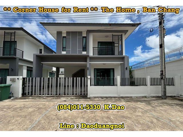 The Home, Ban Chang *** Corner House for Rent ***