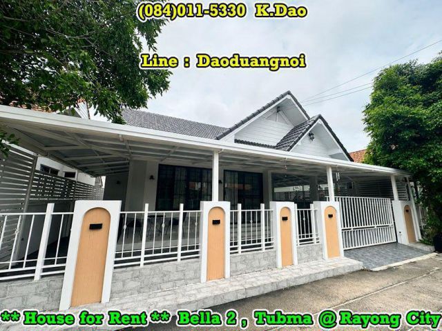 Bella 2, Tubma @Rayong City *** House with Nordic Style ***