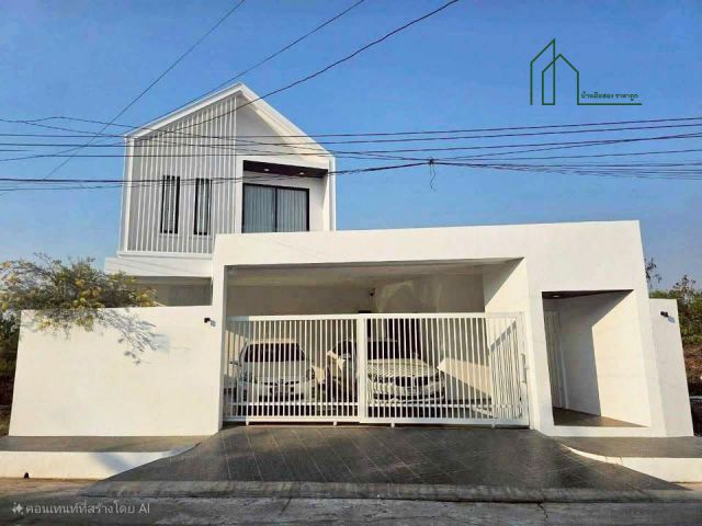 บ้านเดี่ยว 2 ชั้น สไตล์นอร์ดิก หมู่บ้านนครินทร์การ์เด้น ซ.ร่มเกล้า 19/1 ลาดกระบัง