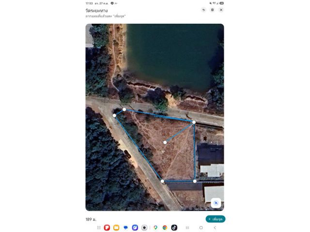 ที่ดินติดถนนคอนกรีต 2 ด้าน! ที่ดิน 2 งาน 95 ตร.ว. ขายเพียง 1.28 ล้าน”