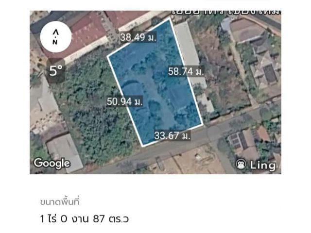 ขายที่ดินพร้อมสิ่งปลูกสร้าง ทำเลดี ต.ป่าตัน