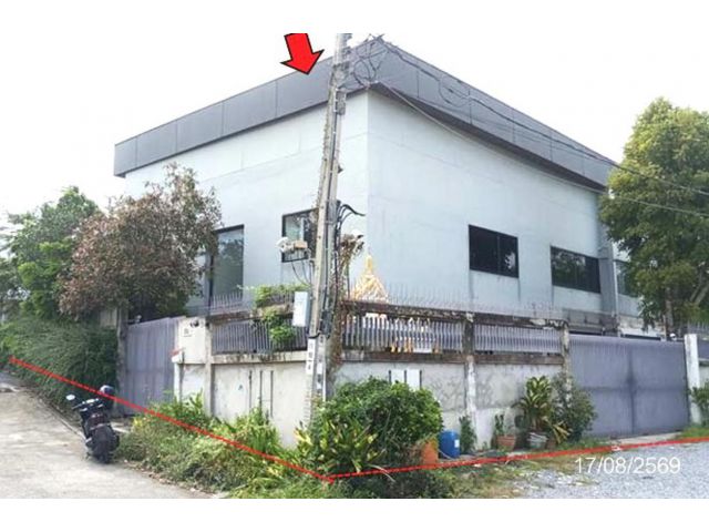 ที่ดินพร้อมอาคารสำนักงาน 2 ชั้น ติดรถไฟฟ้า สถานีศรีนครินทร์ 38