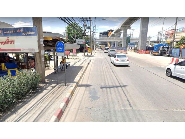 ขายที่ดิน 45 ไร่ ใกล้รถไฟฟ้าสถานีเศรษฐบุตรบำเพ็ญ ถ.รามอินทรา แขวงมีนบุรี เขตมีนบุรี กรุงเทพฯ