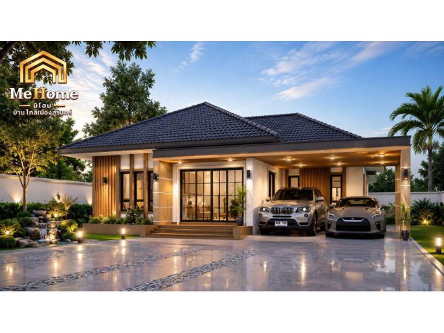 ขายบ้านเดี่ยว *โซนโรบินสันสุรินทร์* 3 นอน 2 น้ำ 70 ตร.ว. พร้อมโรงจอดรถ