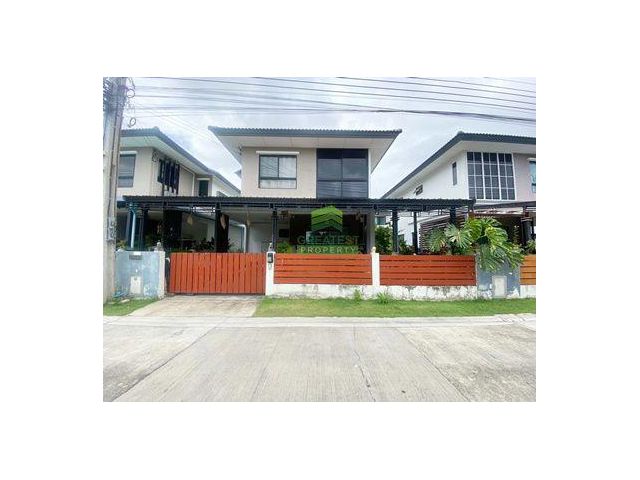 บ้านเดี่ยว 2 ชั้น เดอะทรัสต์ สุวรรณภูมิ เทพารักษ์ ทำเลหน้าสวน 35.50 ตร.ว. ใกล้เมกะบางนา