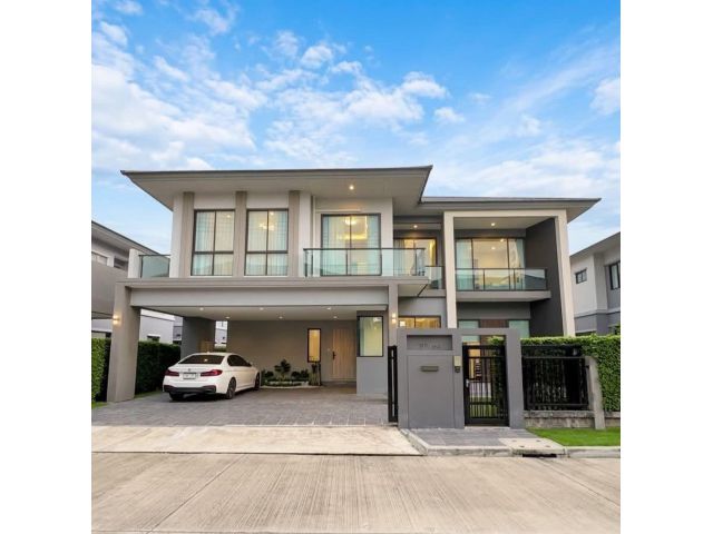 ขาย / ให้เช่า บ้านเดี่ยวหรู The Palm Bangna–Wongwaen แต่งครบ พร้อมเข้าอยู่