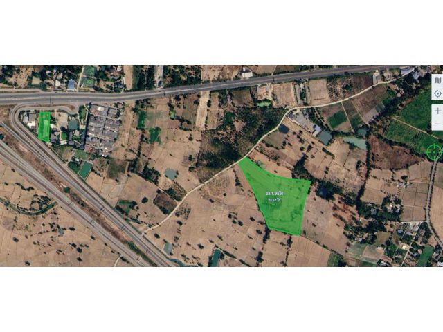 ขายที่ดินแปลงใหญ่ใกล้ทางขึ้นมอเตอร์เวย์ m81 เพียง 900 เมตร