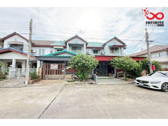 ขายทาวน์เฮาส์ 2 ชั้น บ้านลุมพินี บางบัวทอง 21 ตรว. ต่อเติมครบ ใกล้ MRT