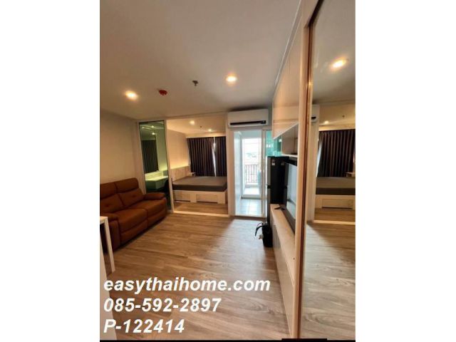 P-56952 ให้เช่าคอนโด Regent Home Bangna ใกล้ BTS บางนา | ทำเลดีซอยสรรพวุธ 2 เพียง 11,000 บาท ลากกระเป๋าเข้าอยู่ได้เลย