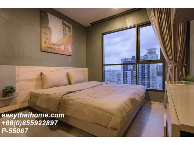 P-55087 ขาย Life Sukhumvit 48 (ไลฟ์ สุขุมวิท 48) | 1 ห้องนอน 1 ห้องน้ำ | 30 ตร.ม. | ชั้น 28 | วิวเมือง | เฟอร์นิเจอร์ครบ