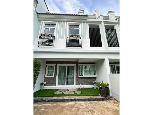 ให้เช่า บ้านทาวน์โฮม2 ชั้น INDY 2 Bangna–Ram 2 บ้านใหม่ บ้านใกล้สวน หน้าบ้านไม่ชนใคร