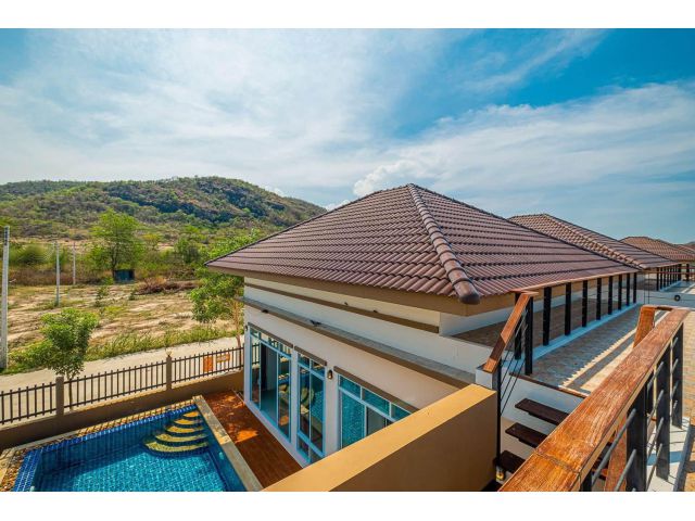 THE GRANDIO HUAHIN POOL VILLA ขนาด 89 ตารางวา 3 ห้องนอน ตำบลหัวหิน อำเภอหัวหิน จังหวัดประจวบคีรีขันธ์