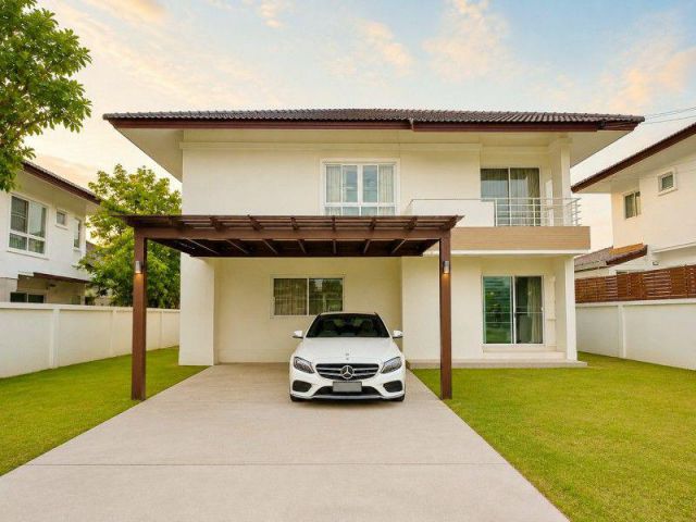 261001nbkaspp ให้เช่า บ้าน วัดบุณยประดิษฐ์ รร.นานาชาติไพโอเนียร์ส บางแค 400 ม. สาย 2คฤหาสน์โคตรใหญ่ 111 ตร.ว. 2 ชั้น 4นอ