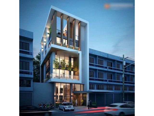 #โฮมออฟฟิศ 5 ชั้นครึ่ง #ห้องมุม บ้านใหม่ อำเภอปากเกร็ด นนทบุรี