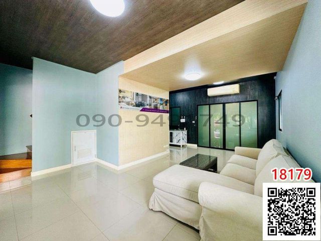 เช่า ทาวน์โฮม 2 ชั้น เดอะ คอนเนค 41 แจ้งวัฒนะ - ติวานนท์ หลังมุม หน้าสวน