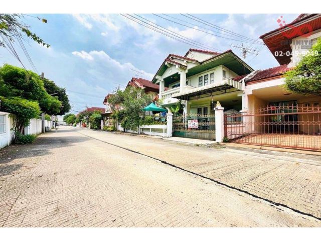 ขายบ้านแฝด 2 ชั้น 40 ตร.ว. ม.ศศิญา ซอยสรงประภา 30 - เดชะตุงคะ ใกล้สนามบินดอนเมือง