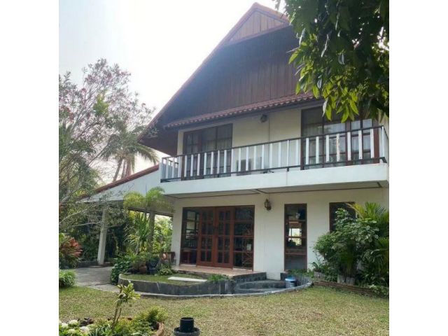 บ้านเดี่ยว 2 ชั้น ต.ศาลารีไทย อ.เสาไห้ จ.สระบุรี ติดริมแม่น้ำป่าสัก บรรยากาศสุดร่มรื่น
