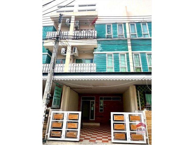 ขายด่วน อาคารพาณิชย์ 3 ชั้น พร้อมห้องพัก 5 ห้อง ทำเลซอยสดใส