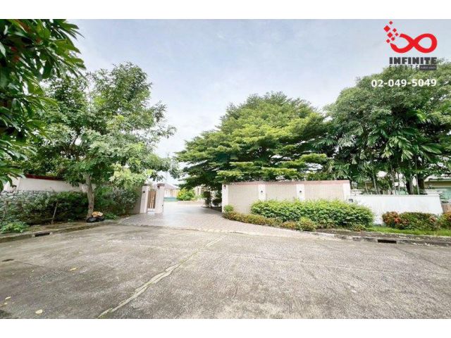 บ้านเดี่ยว 712 ตรว. 1,200 ตรม. ม.ปัญญาอินทรา P5 รามอินทรา พร้อมสระว่ายน้ำและเรือนรับรอง ใกล้ทางด่วน