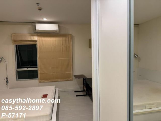 P-57171 ให้เช่าคอนโด The Room Ratchada-Ladprao ใกล้ MRT ลาดพร้าว | เฟอร์ครบ 12,000/เดือน Line@easythaihome 085-592-2897