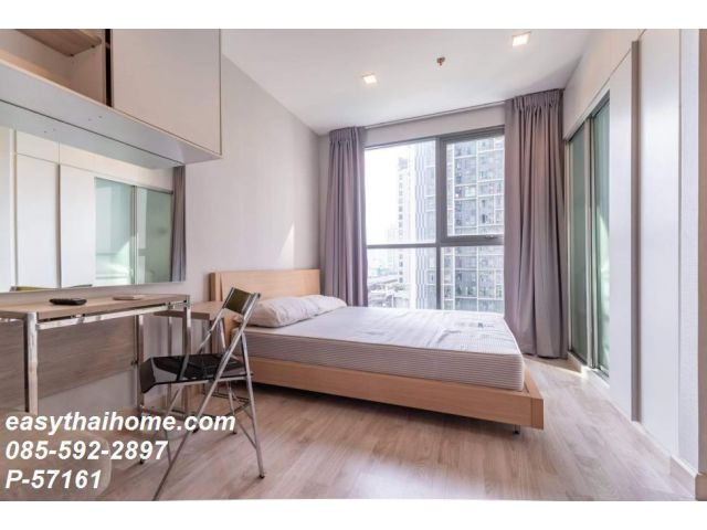 P-57161 ให้เช่าคอนโด Ideo Mobi Sukhumvit ใกล้ BTS อ่อนนุช | สตูดิโอ 22 ตรม. ชั้น 9 อาคาร B Line@easythaihome