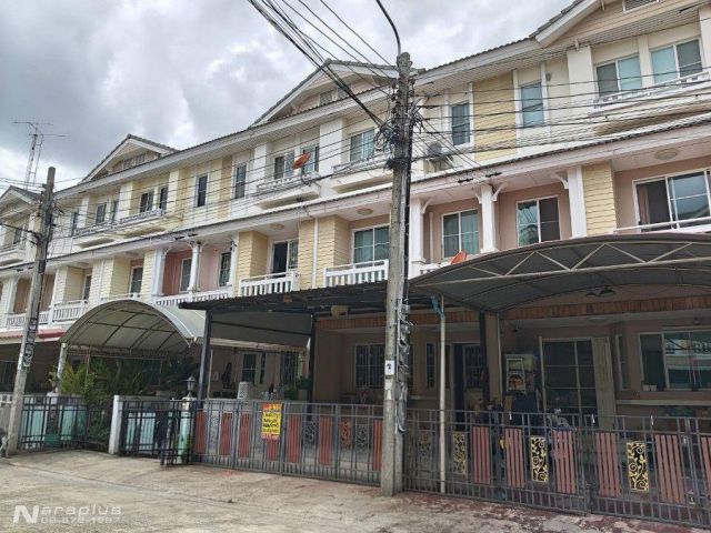 69090548 : ขายทาวน์โฮม 3 ชั้น ขนาด 23 ตร.ว. หมู่บ้านพาร์ค แกลเลอรี่ พระราม 2