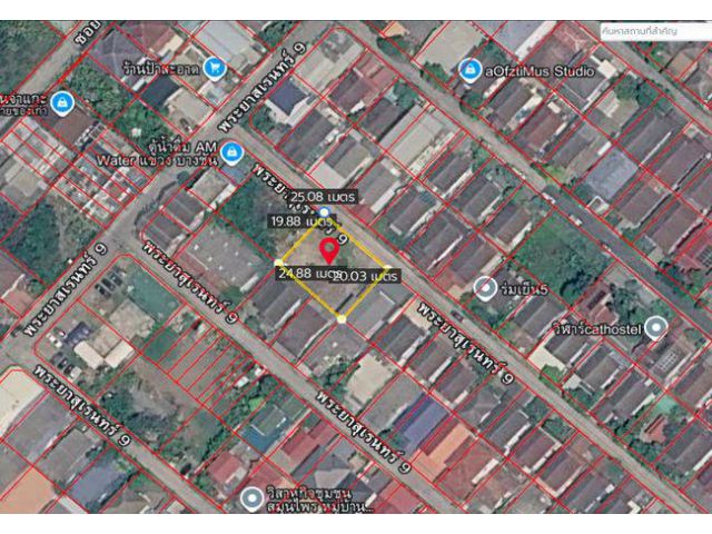 ขายที่ดิน 120 ตร.ว. ซอยพระยาสุเรนทร์ 9 ถนนรามอินทรา คลองสามวา กรุงเทพมหานคร