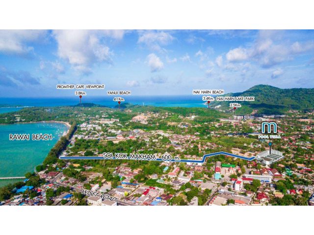 SALE !!!ขายที่ดินใกล้หาดราไวย์เพียง 600 ม.ในซอยนาใต้ เนื้อที่ 3 ไร่ ขาย 35 ล้านต่อไร่