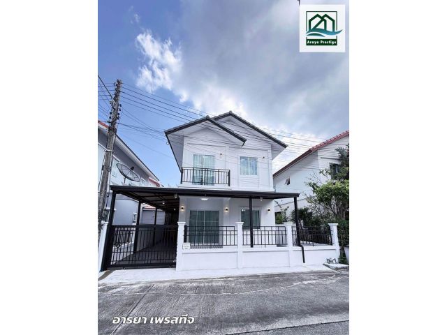 บ้านฟ้ากรีนพาร์ค รังสิต-คลอง3 ตกแต่งพร้อมเข้าอยู่