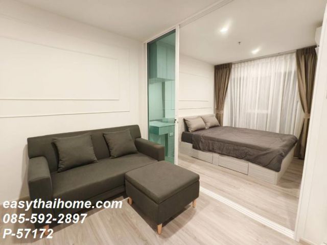 P-57172 คอนโดให้เช่า Regent Home Bangna ใกล้ BTS บางนา | 1 นอน 28 ตรม. ชั้น 20 แต่งสวยพร้อมอยู่ Line@easythaihome