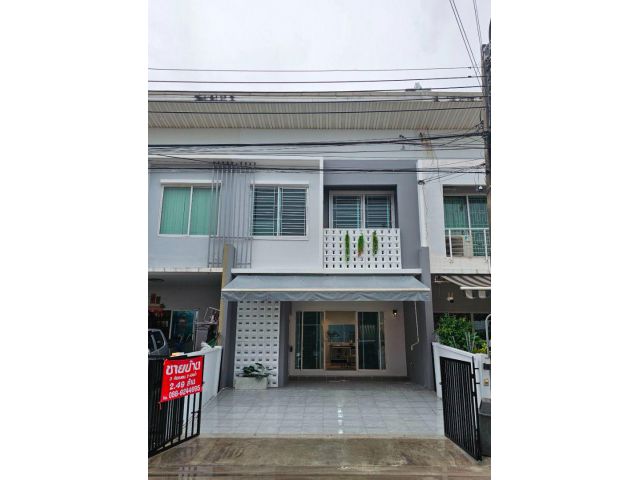ขายทาวน์โฮม 2 ชั้น The Pleno เอกชัย-กาญจนาภิเษก บ้านรีโนเวทใหม่ พร้อมอยู่น้ำไม่ท่วม ทำเลดี หมู่บ้านติดถนนใหญ่