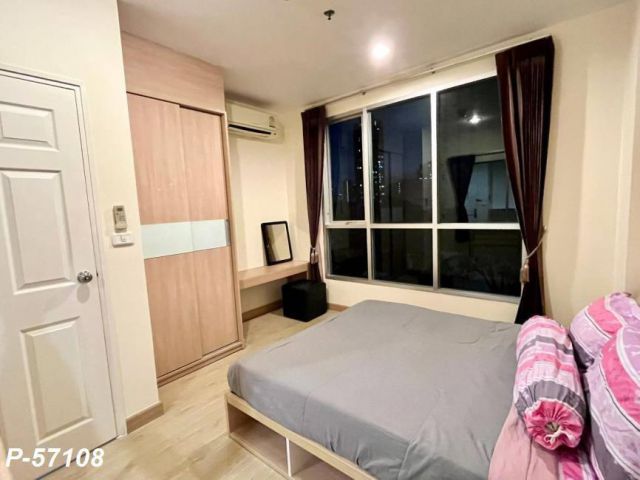 P-57108 คอนโดให้เช่า Life @ Sukhumvit 65 ใกล้ BTS พระโขนง | เฟอร์+เครื่องใช้ไฟฟ้าครบมีเครื่องซักผ้า Line@easythaihome