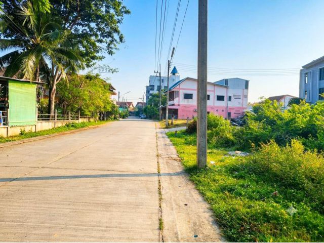 ที่ดินหน้าสวนสาธารณะหาดใหญ่ 125 ตารางวา ราคาแค่ 4.5 ล้าน ถนนคอนกรีตกว้าง น้ำไฟผ่าน หน้ากว้าง 20 เมตร ลึก 25 เมตร