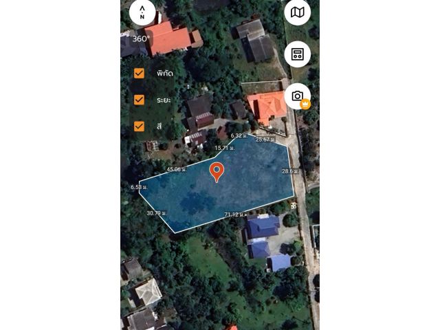 ที่ดินแปลงสวยบ้านปึก เนื้อที่ 1-3-20ไร่ (720 ตารางวา) ตรว.ละ 30,000 บาท ต.บ้านปึก อ.เมือง จ.ชลบุรี  ที่ดินเปล่าแปลงสวย