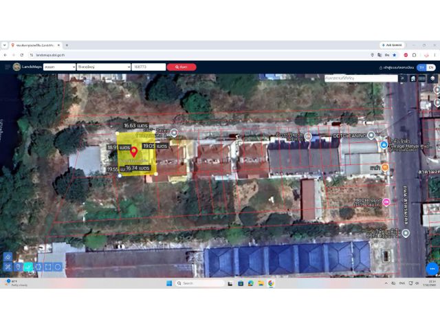 ขายที่ดิน76.6ตรว. โซนตัวเมืองหาดใหญ่(สาครมงคล2)