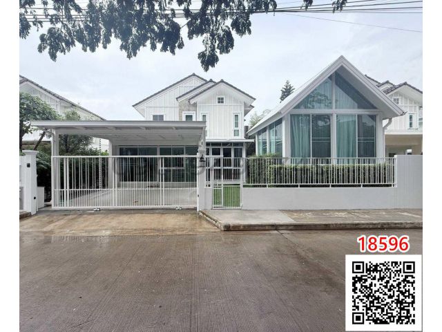 เช่า บ้านเดี่ยวหน้าสวน Villaggio 2 (วิลลาจิโอ 2) ศรีนครินทร์ - บางนา ใกล้ MEGA บางนา