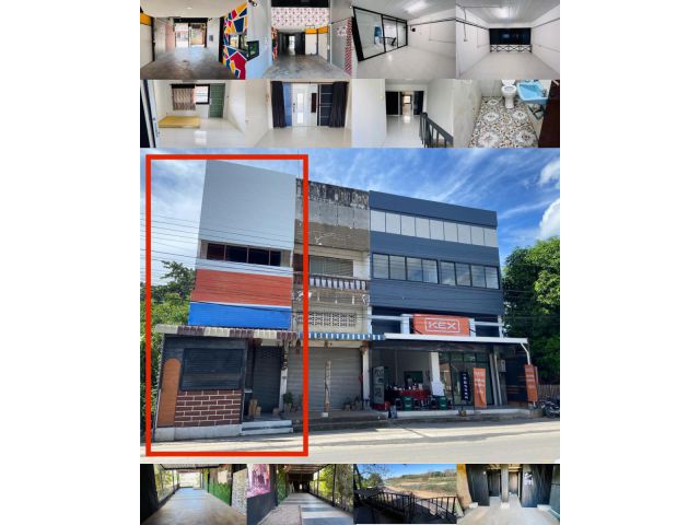 ขายต่ำกว่าราคาประเมิน อาคารพาณิชย์ 2 ชั้นครึ่ง ในเมือง ใกล้5แยกหอนาฬิกา ใกล้เทคนิคและอัสสัมชัญลำปาง
