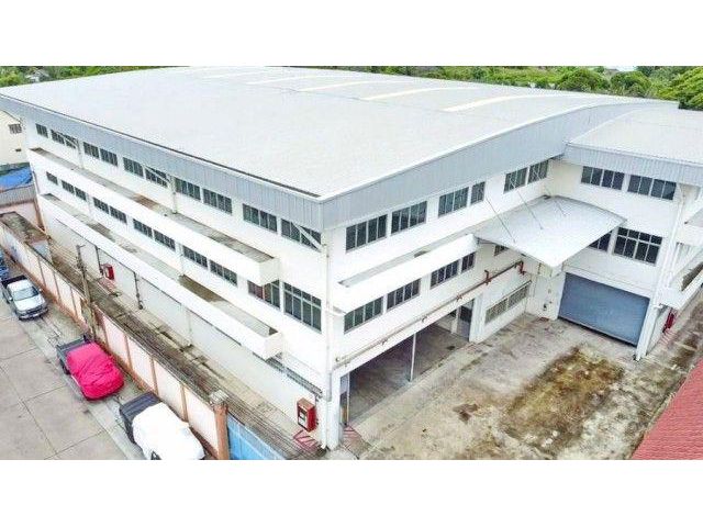 พื้นที่สีม่วง 1ไร่ 156ตรว. 4,326 ตร.ม. โรงงาน 3ชั้น สุขสวัสดิ์ 76