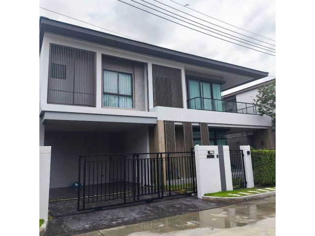 U1514 ให้เช่าบ้านเดี่ยว 2 ชั้น หมู่บ้านบางกอก บูเลอวาร์ด รามอินทรา 109Bangkok Boulevard รามอินทรา 109 บ้านพร้อมเฟอร์นิเ