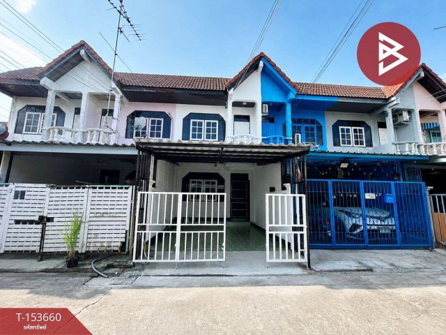 ขายทาวน์เฮ้าส์ หมู่บ้านบูรพาซิตี้ บางวัว บางปะกง ฉะเชิงเทรา