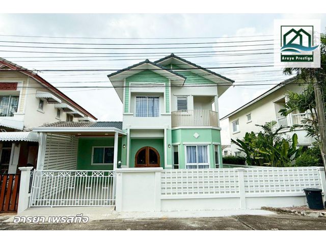ฟ้าปิยรมย์ ลำลูกกาคลอง6 เฟส7 บ้านติดหน้าสวนรีโนเวทพร้อมเข้าอยู่