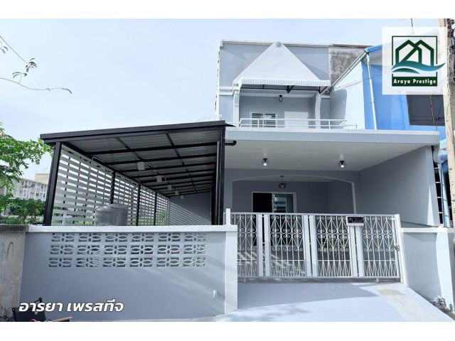บางพลีพัฒนา หลังมุม มีเฟอร์นิเจอร์ตกแต่งพร้อมเข้าอยู่
