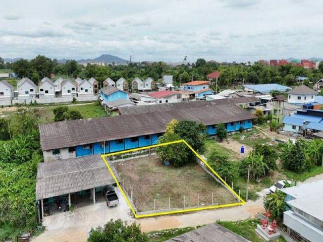 ขายที่ดิน ศรีราชา-หนองขาม รูปสี่เหลี่ยม ใกล้ Atown & มอเตอร์เวย์