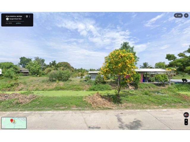 ที่ดินเปล่าเนื้อที่ 10ไร่ หน้ากว้าง80 เมตรใกล้ศาลากลางจังหวัดนครปฐม