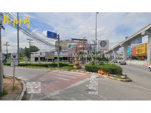 #ให้เช่าที่ดินเปล่า ติดถนนศรีนครินทร์ + รถไฟฟ้า