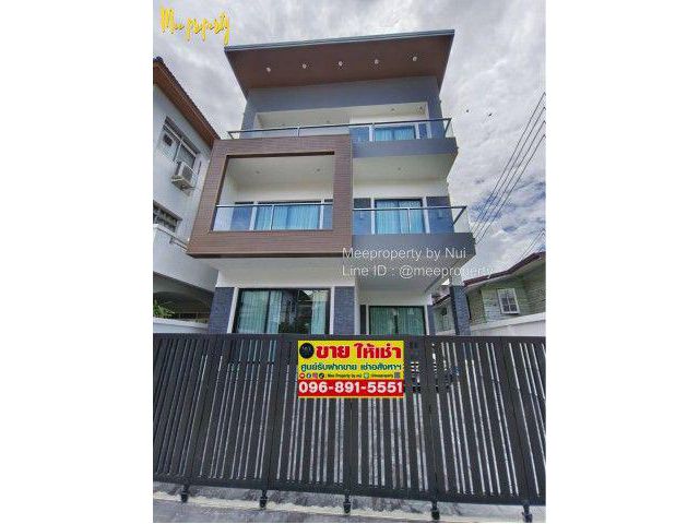 ขาย / ให้เช่า บ้านเดี่ยว 3 ชั้น สุขุมวิท 65 — เอกมัย ที่ดิน 50 ตร