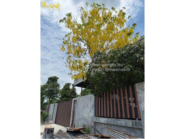 ขายที่ดินทำเลทอง ใกล้ทางด่วนศรีสมาน 328 ตร.ว.ถมแล้ว มีสิ่งปลูกสร้