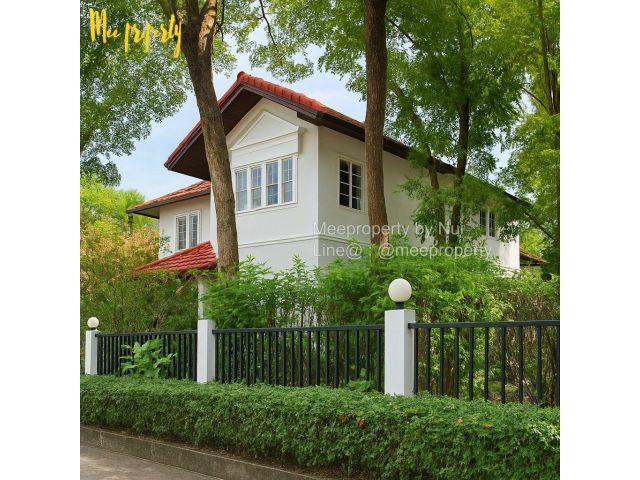 ขายบ้านเดี่ยวหลังใหญ่ บรรยากาศรีสอร์ท สัมมากร รามคำแหง 112 (ซอย