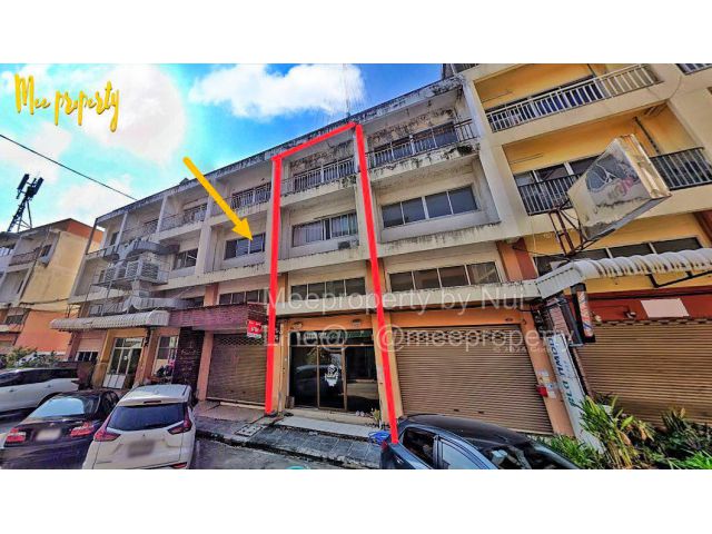 ขายอาคารพาณิชย์ 3 ชั้นครึ่ง พุทธมณฑลสาย 5 ขนาด 21.9 ตร.ว